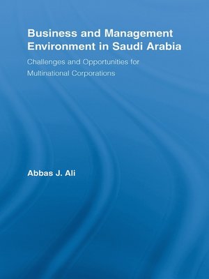cover image of Business and Management Environment in Saudi Arabia